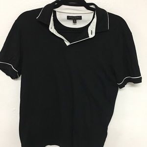 Mens Banana Republic Luxury Polo Shirt Size Medium